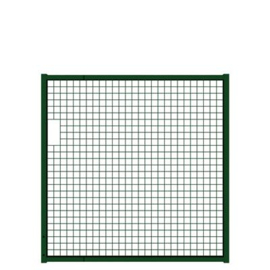 Tuinpoortvleugel 1500x1500 mm met gaasvulling - RAL6005 Art. nr. TPS6005150150 prijs per Stuk(s) excl. BTW