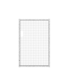 Tuinpoortvleugel met gaasvulling 1000x1500 - verzinkt Art. nr. TPVV100150  prijs per Stuk(s) excl. BTW