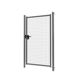 Enkele tuinpoortset met gaasvulling 1000x1800 - RAL7016 Art. nr. TPS7016100180S prijs per Set excl. BTW