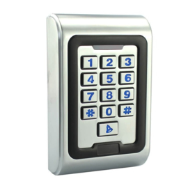 5x Codeclavier Kijzer S209 RVS Vandaalbestendig met 10 Jettons RFID en weerbestendig.IP 67, dus werkt zelfs onder water. Art. 0209, 10x Art. 0200  €91,95 p/st. (QU)