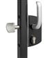 Industrieel schuifpoortslot opbouw - profiel 40 mm - krukken 3006S en cilinder - RAL9005 Art. nr. LSKZ4040U2L9005 prijs per Stuk(s) excl. BTW
