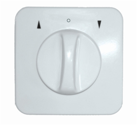 Inbouw draaischakelaar enkelpolig voor rolluik Art nr. 101305  (SE)