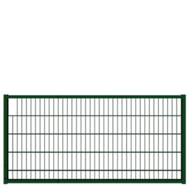 Tuinpoortvleugel 2000x1000 mm met dubbelstaafmatvulling - RAL6005 Art. nr. TPTDM6005200100 prijs per Stuk(s) excl. BTW