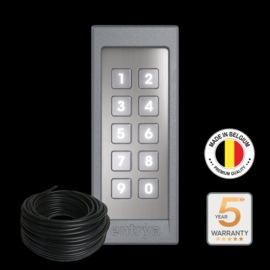 Entrya KP-ES4 codeklavier opbouw grijs Art nr. 105501  (SE)