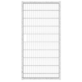 Tuinpoortvleugel 1000x2000 mm met dubbelstaafmatvulling - verzinkt Art. nr. TPTDMVV100200 prijs per Stuk(s) excl. BTW