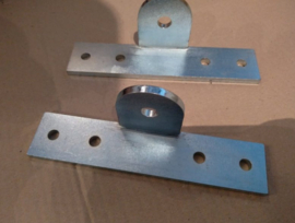 Set 2x Quiko Kozijn-Bevestiging beugels en beugels voor de deuren, Art. nr 0304 2x 0403 2x  (QU)