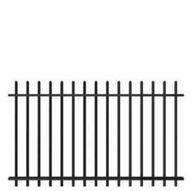 Spijlenvak Arena RS 1500 - h.o.h. 150 - thermisch verzinkt en gecoat RAL9005 Art. nr. VAARRS150VV90051500 prijs per Stuk(s) excl. BTW