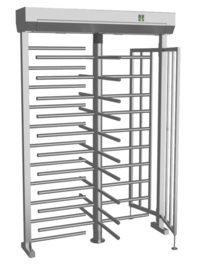 Gastop manshoge draaitrommels.  (NE)