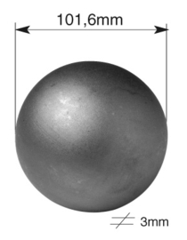 SPM101~~HOLLE STALEN BOL 101,6MM.