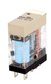 G2R-1-SND(S) relais 12Vdc met vrijloopdiode Omron Art nr. 104817  (SE)