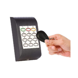 XPR MTPad autonoom codeklavier en RFID lezer, 1000 gebruikers, RS485, ZWART Art nr. COD458  (NE)