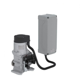 Roger TW110/1000/HS Elektromechanische inbouwaandrijving, borstelloos 36v, voor schuifhekken tot 1000kg, high speed, besturing in aparte behuizing, eindschakelaars optioneel Inclusief ontvanger  (HO)