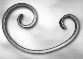 L1302~~KRUL 160X95MM - 14X6MM.