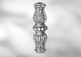 FOM816~~GIETIJZEREN SIERHULS