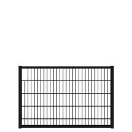 Tuinpoortvleugel 1500x1000 mm met dubbelstaafmatvulling - RAL9005 Art. nr. TPTDM9005150100 prijs per Stuk(s) excl. BTW