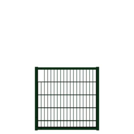 Tuinpoortvleugel 1000x1000 mm met dubbelstaafmatvulling - RAL6009 Art. nr. TPTDM6009100100 prijs per Stuk(s) excl. BTW