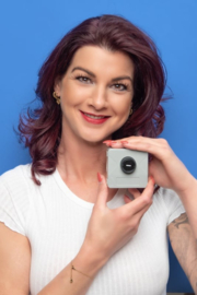 Opbouw drukknop, poort open pulsgever. Art. 0251  (QU)