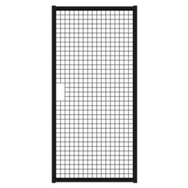 Tuinpoortvleugel 1000x2000 mm met gaasvulling - RAL9005 Art. nr. TPS9005100200  prijs per Stuk(s) excl. BTW