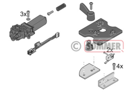Sommer Motor 24V set Twist AM Art nr. 104740  (SE)