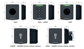Ditec Entrematic AXC50 en 100. paaltje voor montage van codeclavier, sleutelcontact, sensoren.  (HO)