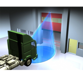 Hotron Industrie radar - 7 m HR-Robus Art nr. RAD512  (NE)