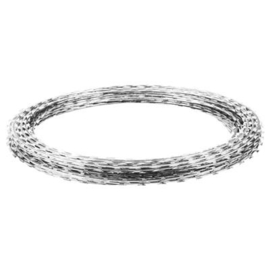 Concertina Natodraad hoogte 980 mm - verzinkt Art. nr. NDC prijs per Rol excl. BTW