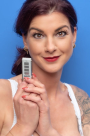 10x Quiko qk-m04 handzender design, rolling code . 433Mhz. Art. 4008  €24,95  p/st.  (QU)