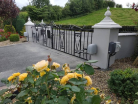 Quiko Scarabeo, QK SCA KITY 230V tot 2,5m Set van 2 Knikarm motoren. Geen middenstop nodig.  Art.0731  (QU)