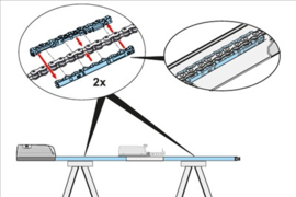 Sommer Ombouwset Duo rail voor Marathon Art nr. 104979 (SE)