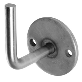 ST442005-HP~~LEUNINGHOUDER IN STAAL (TOT EINDE VOORRAAD)