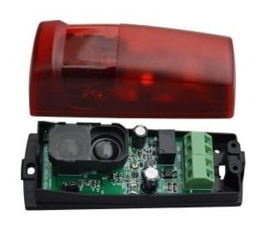 Kijzer K-611 IR Sensor met reflector en zonnekap, tot 12meter.Art. 4608  (QU)