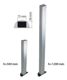Universeel paaltje 120cm voor fotocel Art nr. 105361  (SE)