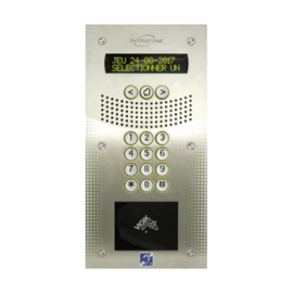 02-0184-EU V4 Video intercom, gecodeerd toetsenbord - INBOUW Art nr. INT02-0184-EU  (NE)