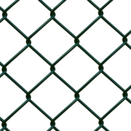 Harmonicagaas 40x3,1 mm - hoogte 75 cm - RAL6009 - rol à 25 meter Art. nr. HGX60094031075 prijs per Rol excl. BTW