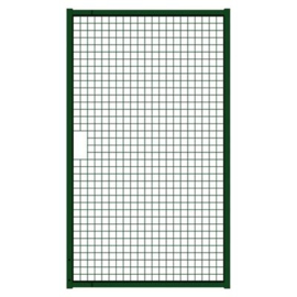 Tuinpoortvleugel 1200x2000 mm met gaasvulling - RAL6005 Art. nr. TPS6005120200 prijs per Stuk(s) excl. BTW