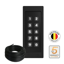Entrya ES4-KPB kit met zwart opbouw codeklavier Art nr. 105506  (SE)