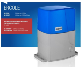 Quiko Ercole QK E2500 230v motor-unit, voor schuifpoorten tot 2500kg. (Nieuwste techniek.) met IR Sensoren, Zender, sturing .Art. 0503  (QU)