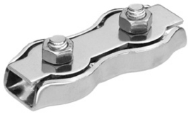 49330~~KABELHOUDER DUPLEX - 8MM