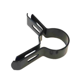 Langlip hoekbeugel (3/4) met kwart (1/4) Ø 60 mm - elektrolytisch verzinkt en gecoat RAL9005 Art. nr. LLHB900560 prijs per Stuk(s) excl. BTW