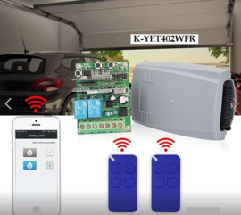 Kijzer K-YET402WFR Universele ontvanger voor handzenders en/of smartphone.Art. 4009  (QU)