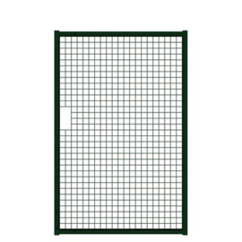 Tuinpoortvleugel 1200x1800 mm met gaasvulling - RAL6009 Art. nr. TPS6009120180 prijs per Stuk(s) excl. BTW