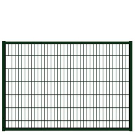 Tuinpoortvleugel 2000x1400 mm met dubbelstaafmatvulling - RAL6009 Art. nr. TPTDM6009200140 prijs per Stuk(s) excl. BTW