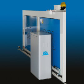 619080~~ DEA IRONBOX ijzeren anti-vandaal behuizing (RAL 9006) voor REV en GULLIVER