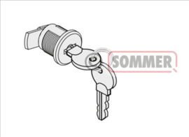 Sommer Sleutel en slot voor RUNner(+) en STArter(+) Art nr. 104562 (SE)
