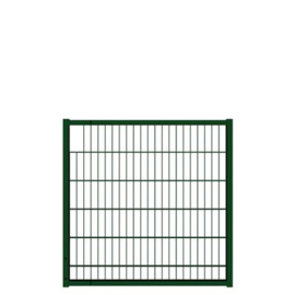 Tuinpoortvleugel 1200x1200 mm met dubbelstaafmatvulling - RAL6005 Art. nr. TPTDM6005120120 prijs per Stuk(s) excl. BTW