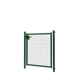 Enkele tuinpoortset met gaasvulling 1000x1250 - RAL6005 Art. nr. TPS6005100125S prijs per Set excl. BTW