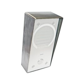 Behuizing opbouw voor audio-intercom Intracall, RVS afwerking Art nr. INT12-0145  (NE)