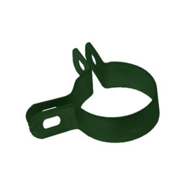 Kortlip hoekbeugel met kwart Ø60 mm - elektrolytisch verzinkt en gecoat RAL6009 Art. nr. DLHB600960 prijs per Stuk(s) excl. BTW