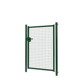 Enkele tuinpoortset met gaasvulling 1000x1500 - RAL6005 Art. nr. TPS6005100150S prijs per Set excl. BTW