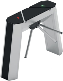 Gastop F1-BR2AL : Driepoot tourniquet, box model gemotoriseerd. Enkele passage met vaste armen. Art nr. GTP0029  (NE)